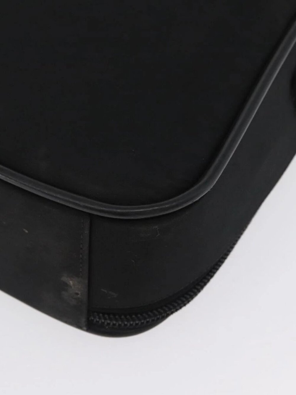PRADA Hand Bag Nylon Black Silver Auth bs33447 - Picture 5 of 16